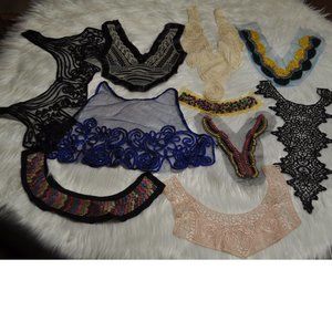 Vintage Trims Lot of 10 pcs Sewing Crafting Applique tops, dresses, and more